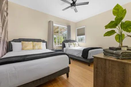 Twin FitFarms Retreat Bedroom 