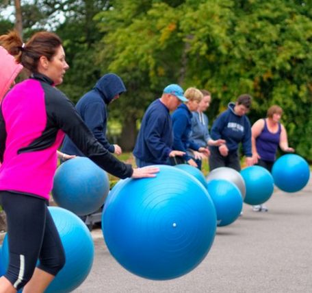 Balls at Fit Camp