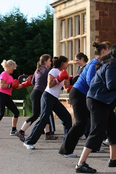 Boxing At The FitFarms UK Fitness Holiday For Women 