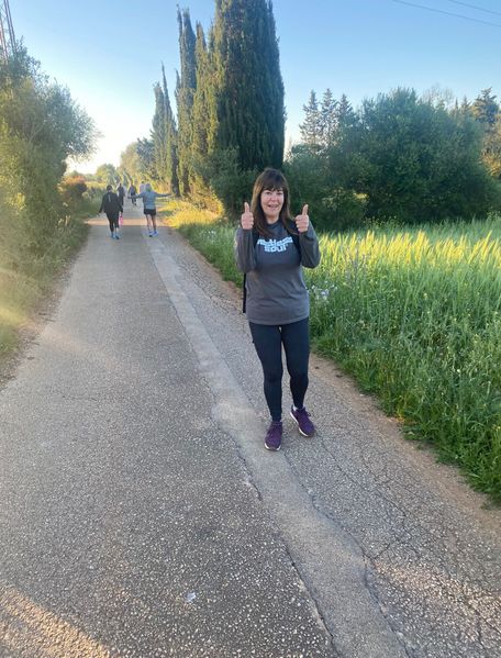 Morning walking at the Wellness Retreat in Spain